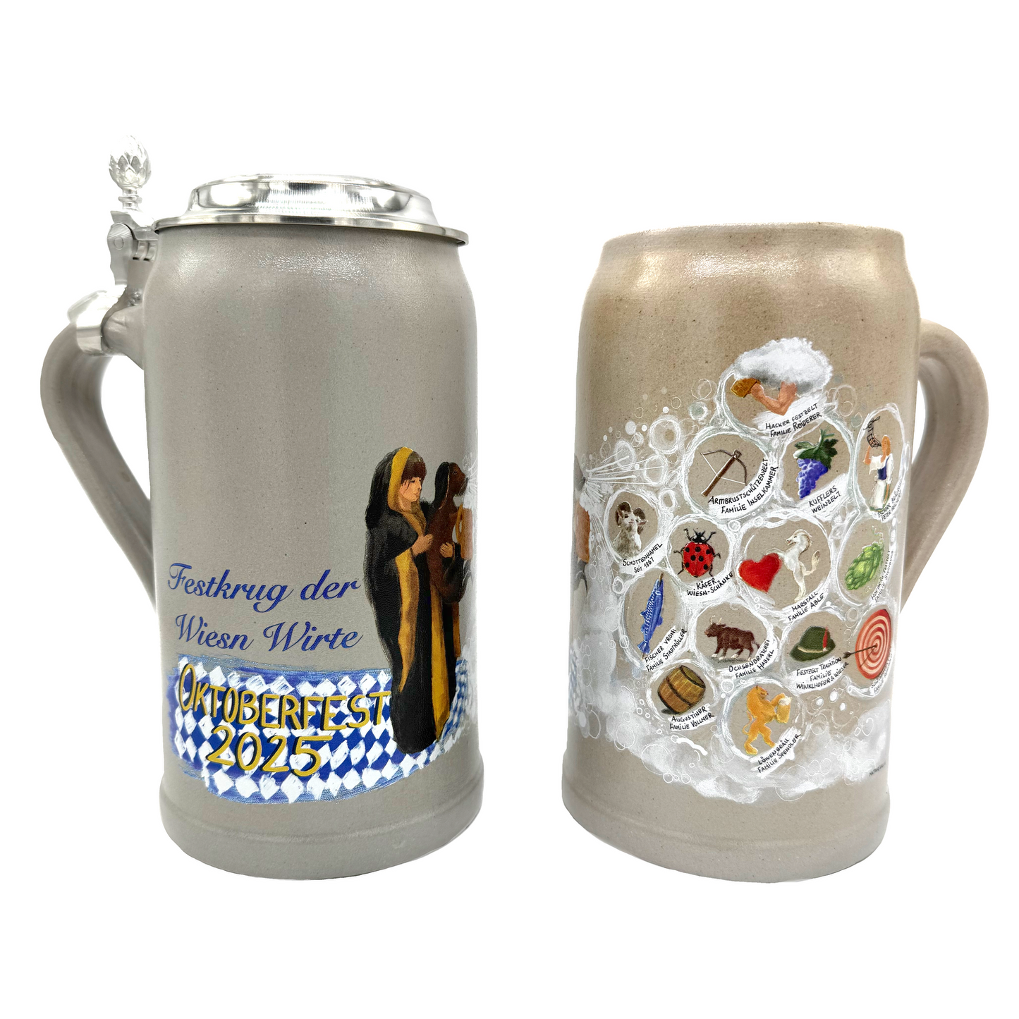 offizieller Oktoberfest Wirte-Krug 2025 des Oktoberfest München - Sammlerstück